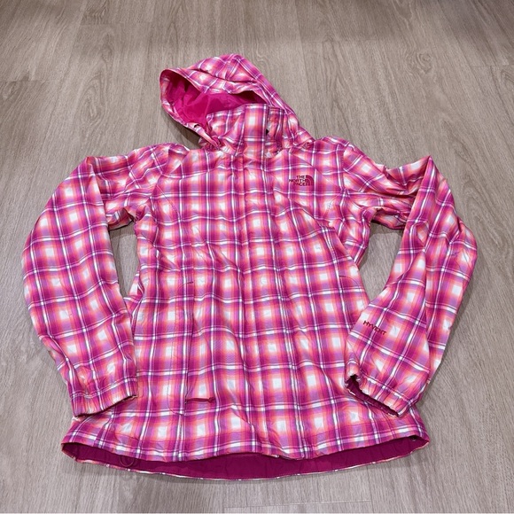 The North Face Pink Hooded Sweatshirt Casual Comfort - Picture 1 of 4